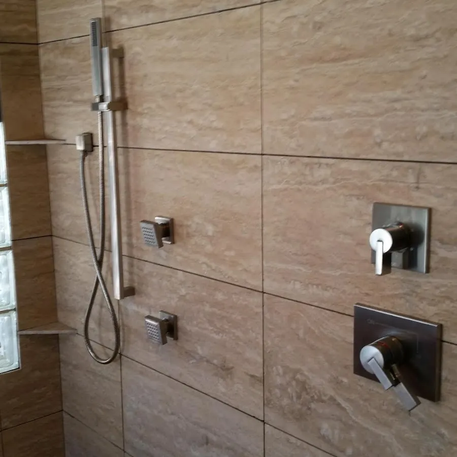 Shower fixture installation for Water Heater Installation in Chartiers